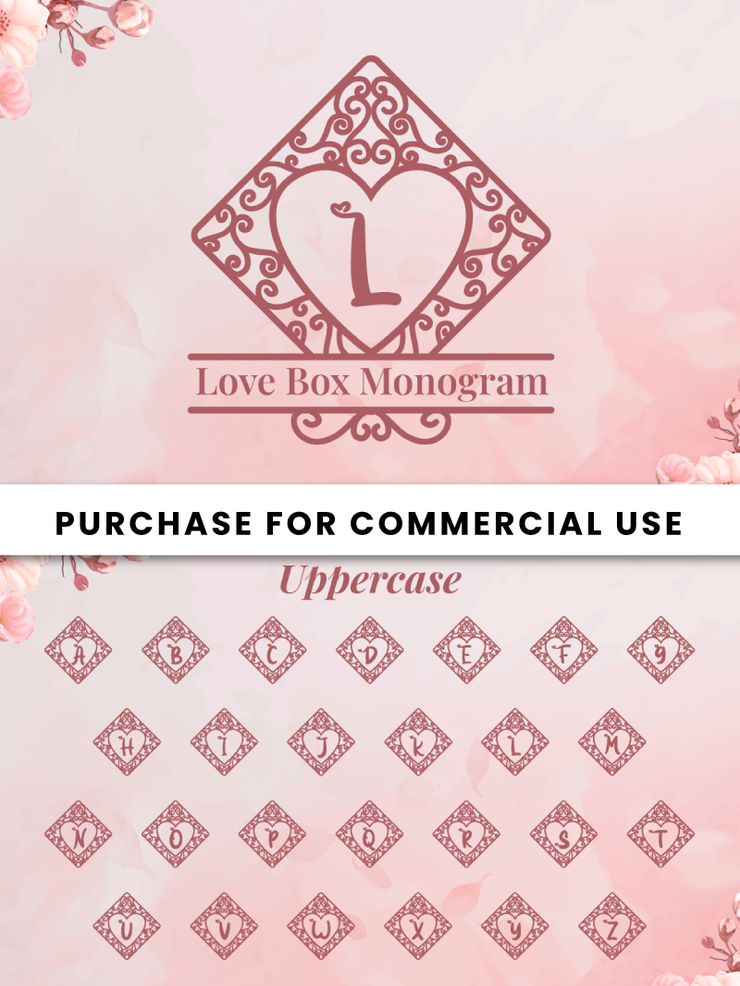 Love Box Monogram字体 2