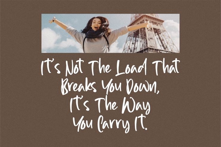 Allinda Light字体 9