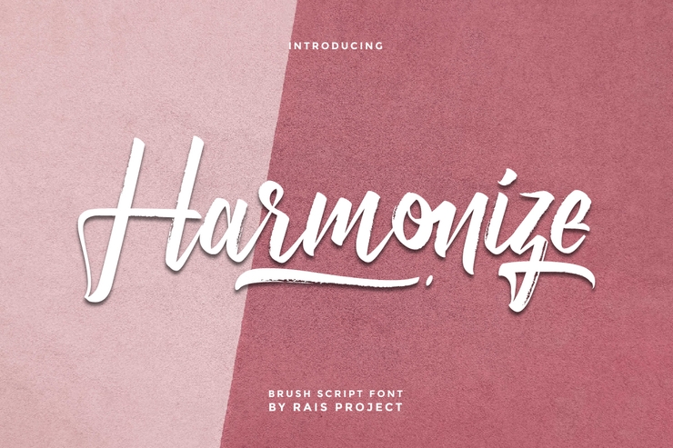 Harmonize字体 1