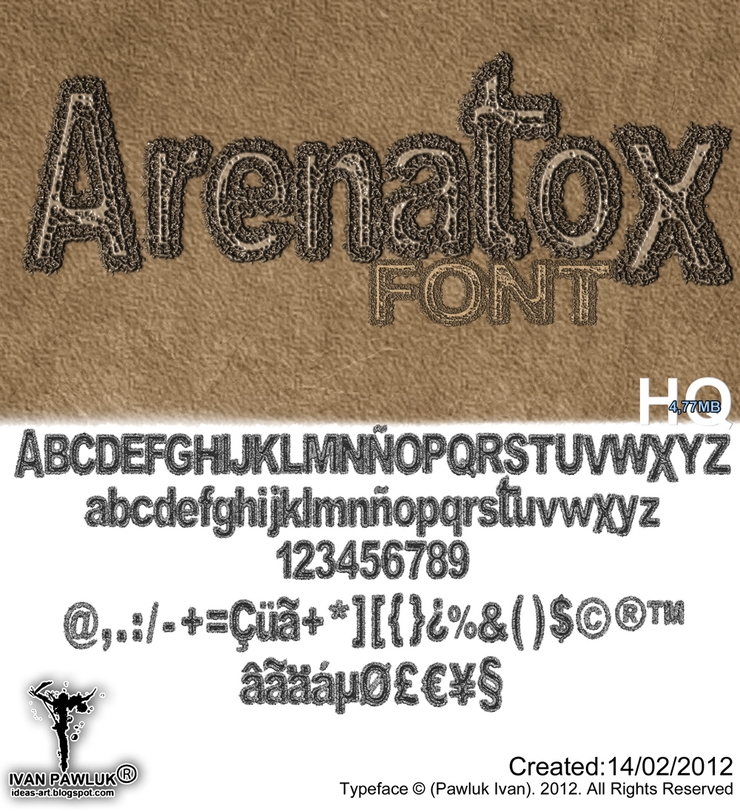 Arenatox字体 2