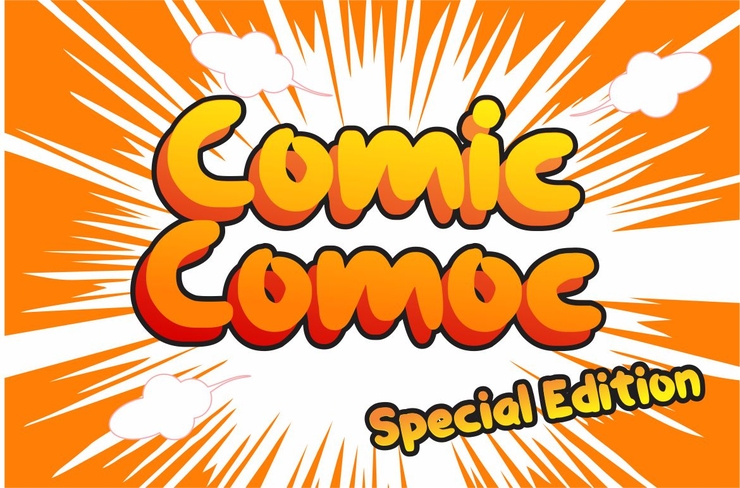 Comiccomoc字体 1