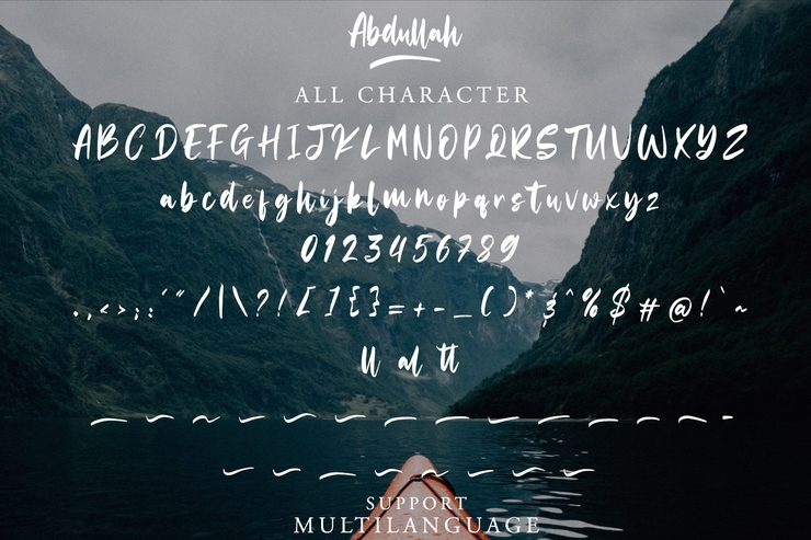 Abdullah字体 5