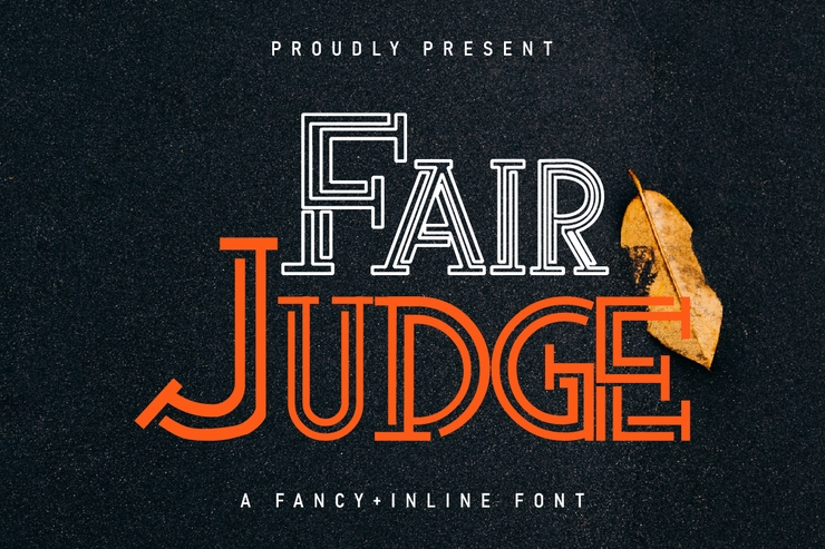 Fair Judge字体 1