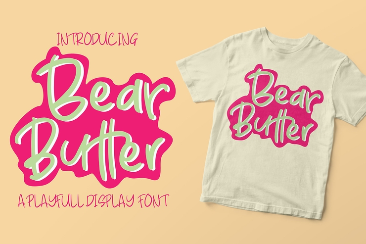 Bear Butter字体 1