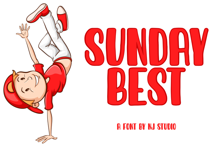 Sunday Best字体 1