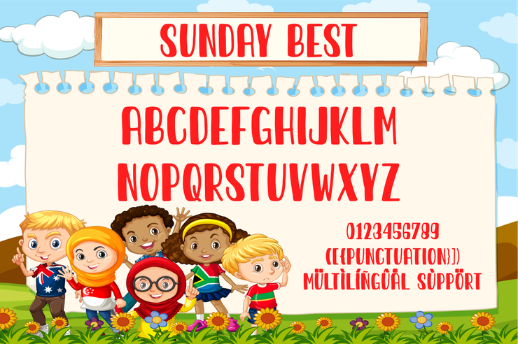 Sunday Best字体 6