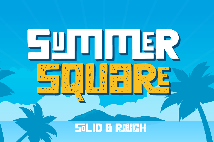 Summer Square字体 1