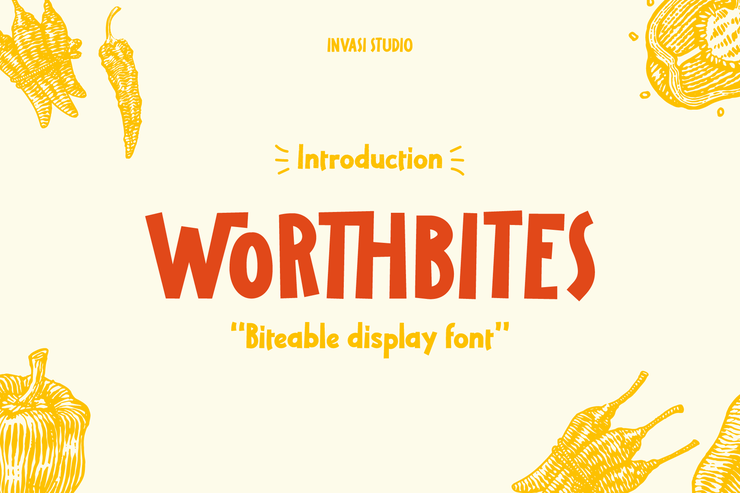 Worthbites字体 1