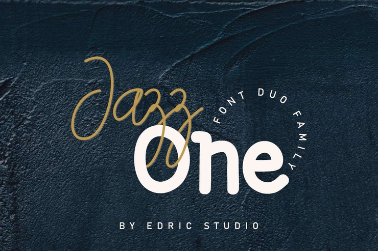 Jazz One Script字体 2