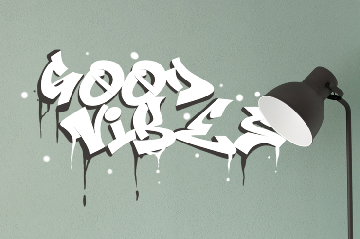 Amanzing Grafiti字体 7