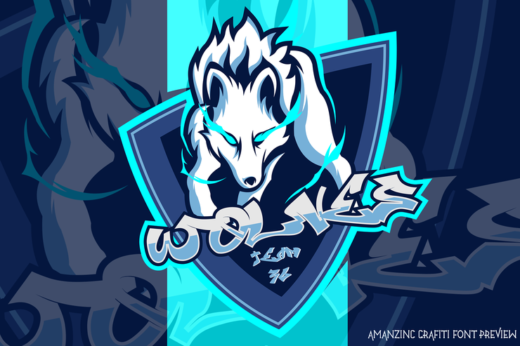 Amanzing Grafiti字体 8