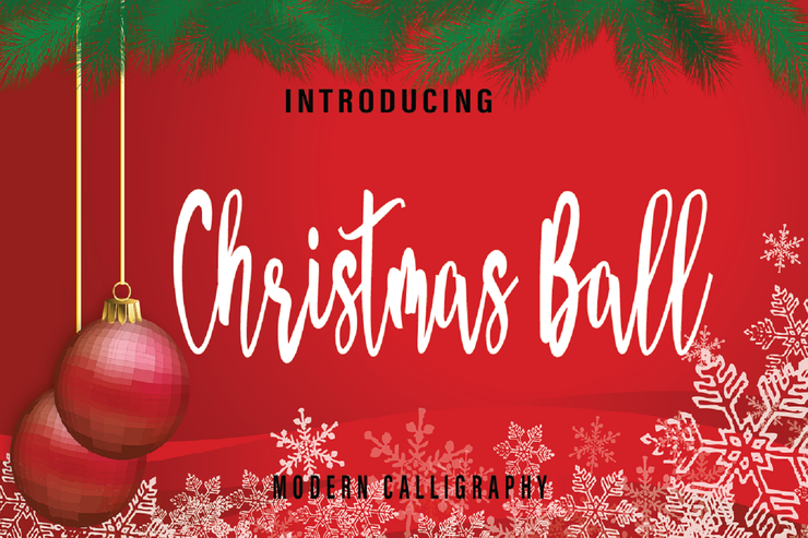 Christmas Ball字体 2