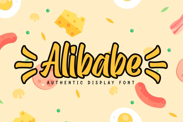 Alibabe字体 1