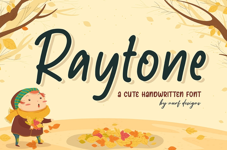 Raytone字体 1