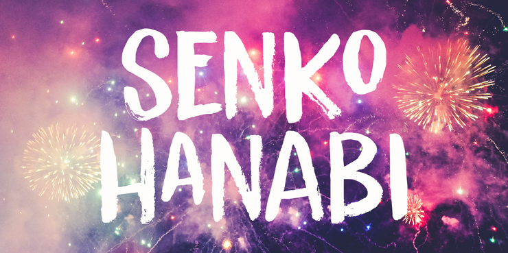 Senko Hanabi字体 1