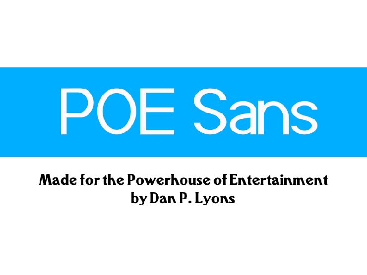 POE Sans (Demo)字体 1