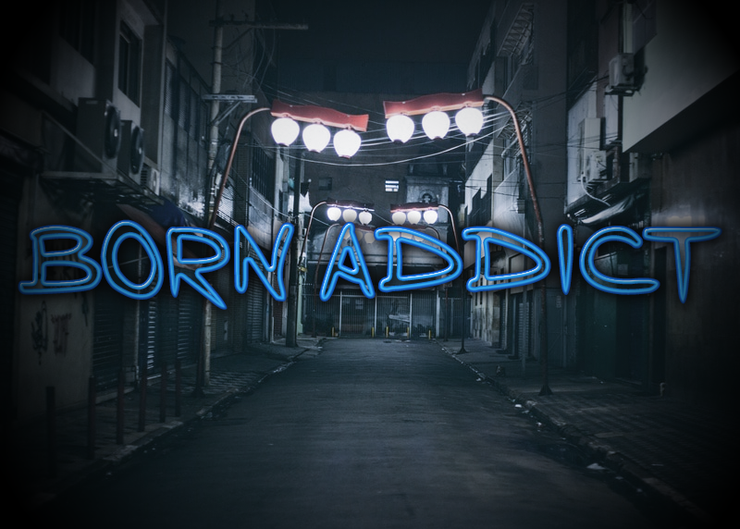 Born Addict字体 1