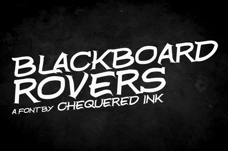Blackboard Rovers字体 1