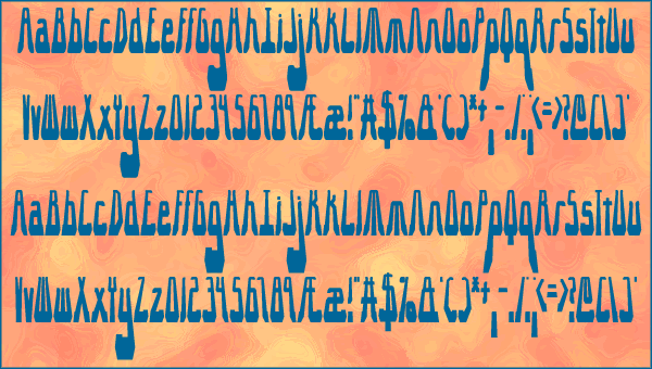 10.15 Saturday Night (BRK)字体 1