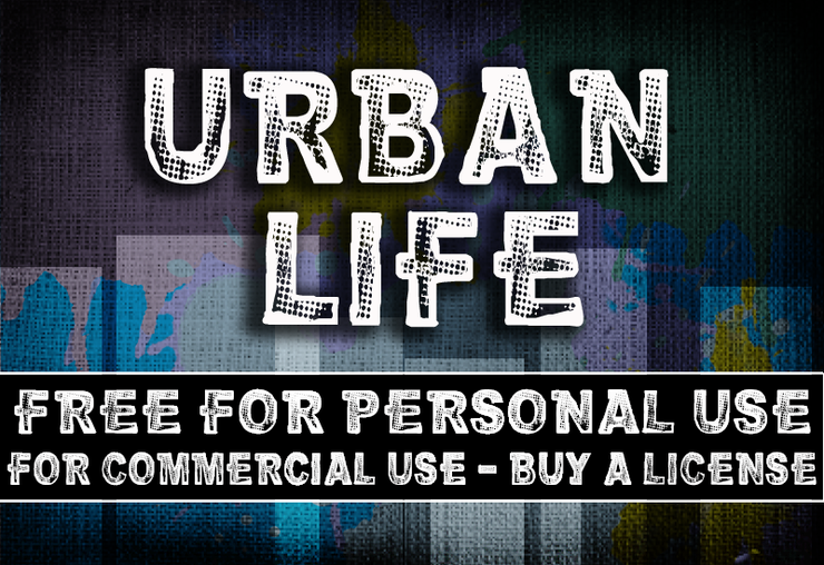 CF Urban Life字体 1