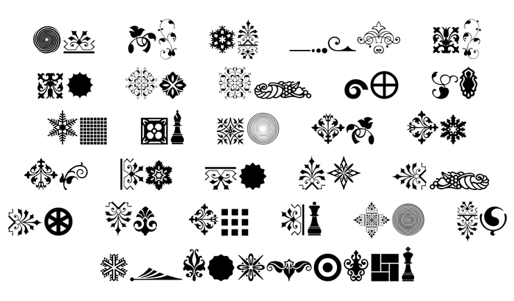 Soft Ornaments Twenty字体 2