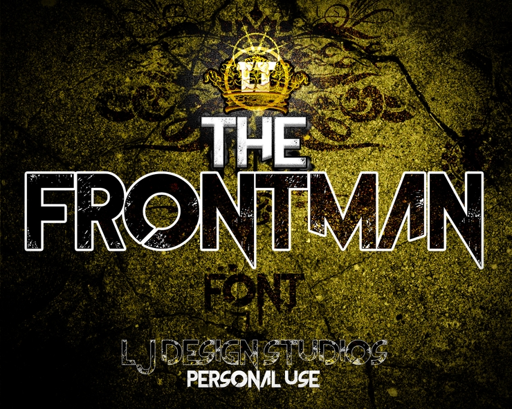 The Frontman字体 4
