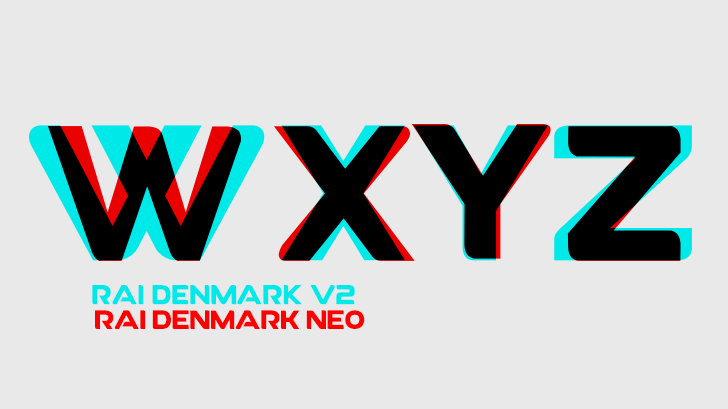 RAI Denmark Neo字体 1