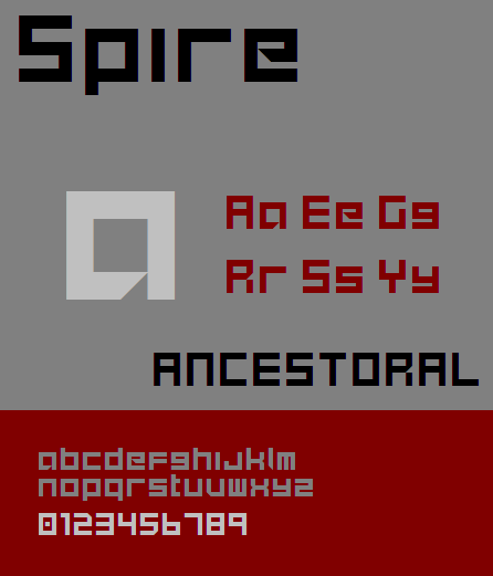 Spire NBP字体 1