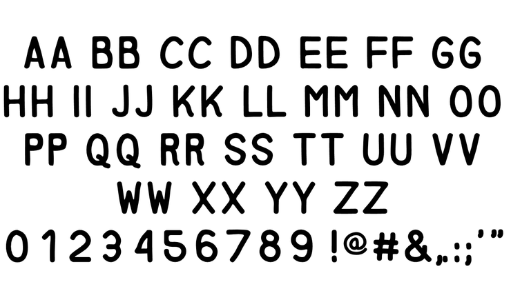 Miglia字体 1