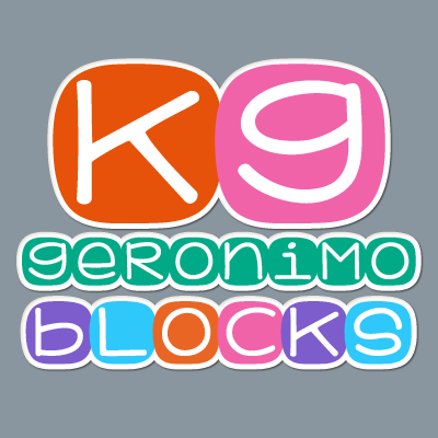 KG Geronimo Blocks字体 1