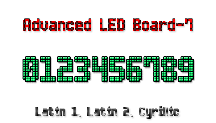 Advanced LED Board-7字体 1
