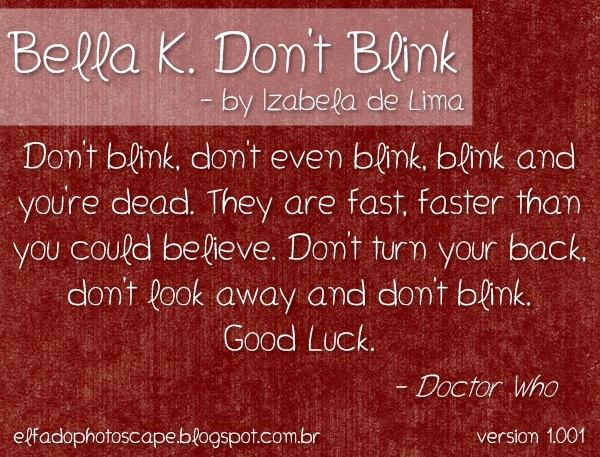 Bella K. Don't Blink字体 2