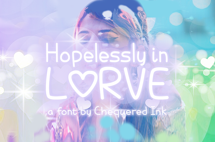 Hopelessly In Lurve字体 1