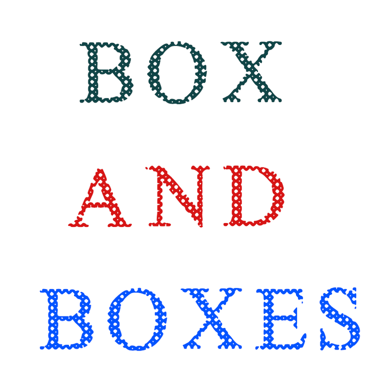 Box And Boxes字体 1
