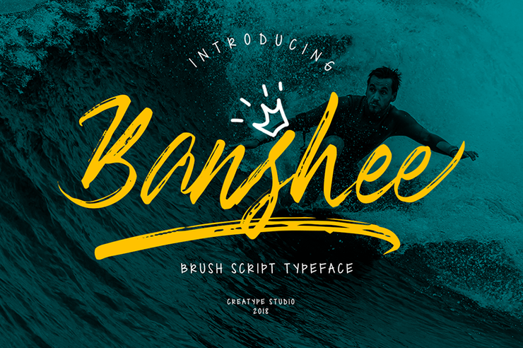 Banshee字体 3