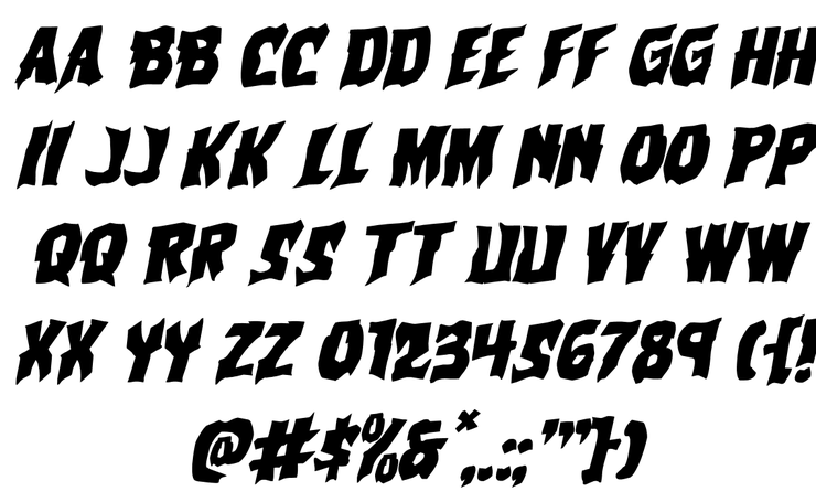 Vorvolaka字体 2