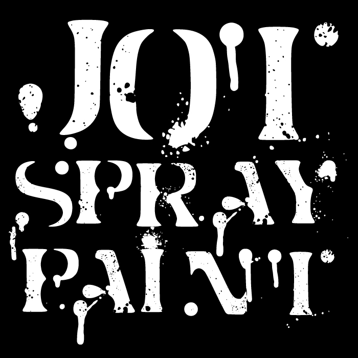 Jot Spray Paint字体 3