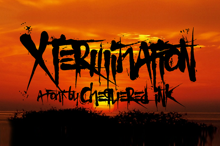 X Termination字体 1