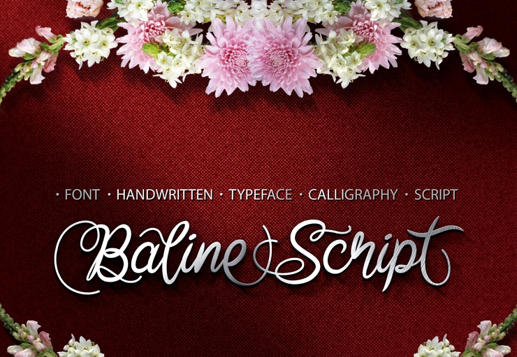 Baline Script字体 1