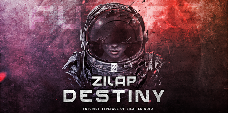 Zilap Destiny字体 1