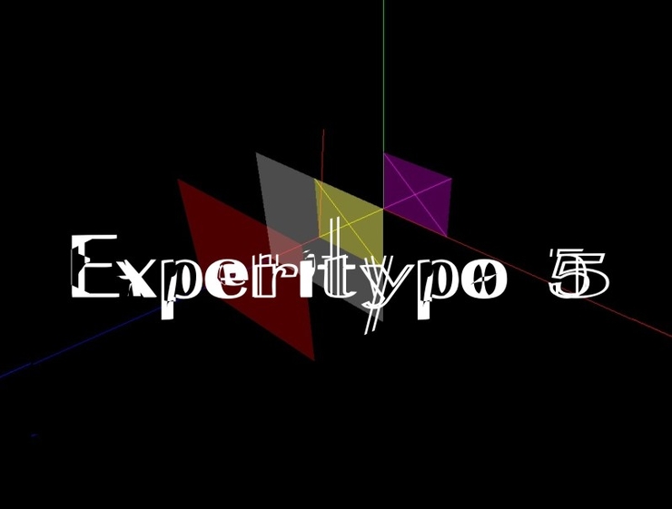 ExperiTypo5字体 1