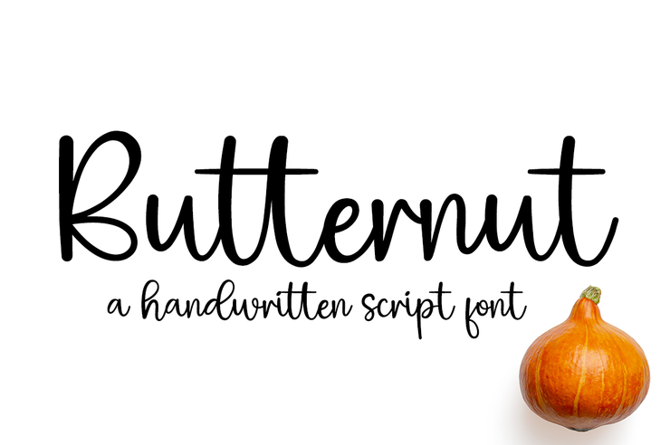 Butternut字体 6