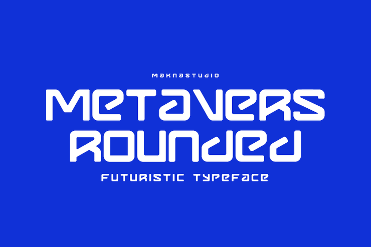 Metavers Rounded字体 4