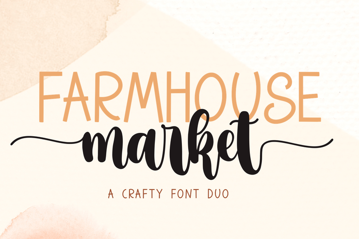 Farmhouse Market Sans字体 4