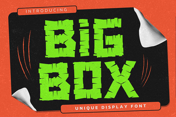 Bigbox字体 1