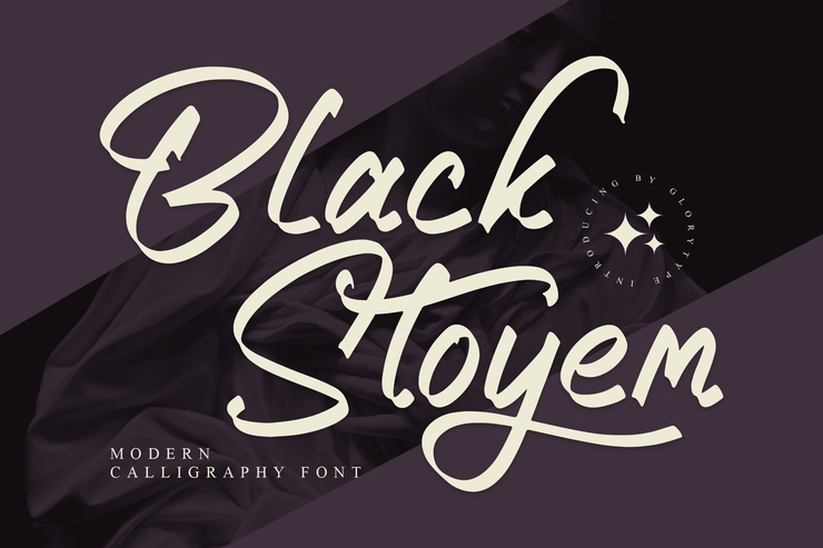 Black Stoyem字体 8