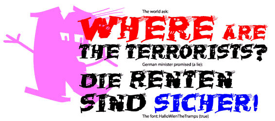 HalloWien The Tramps字体 1