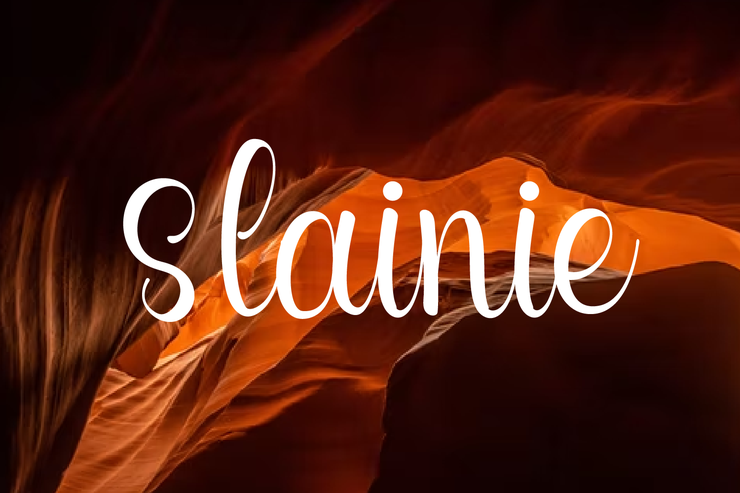 Slainie字体 1