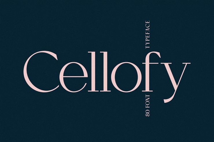 Cellofy字体 10