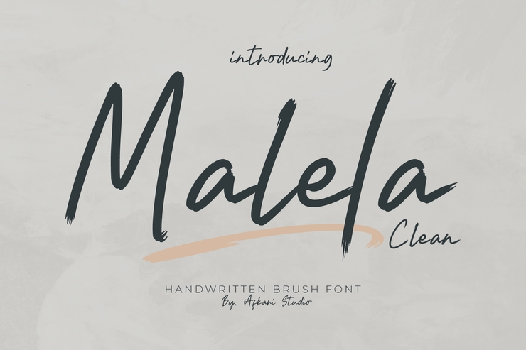Malela Clean字体 1